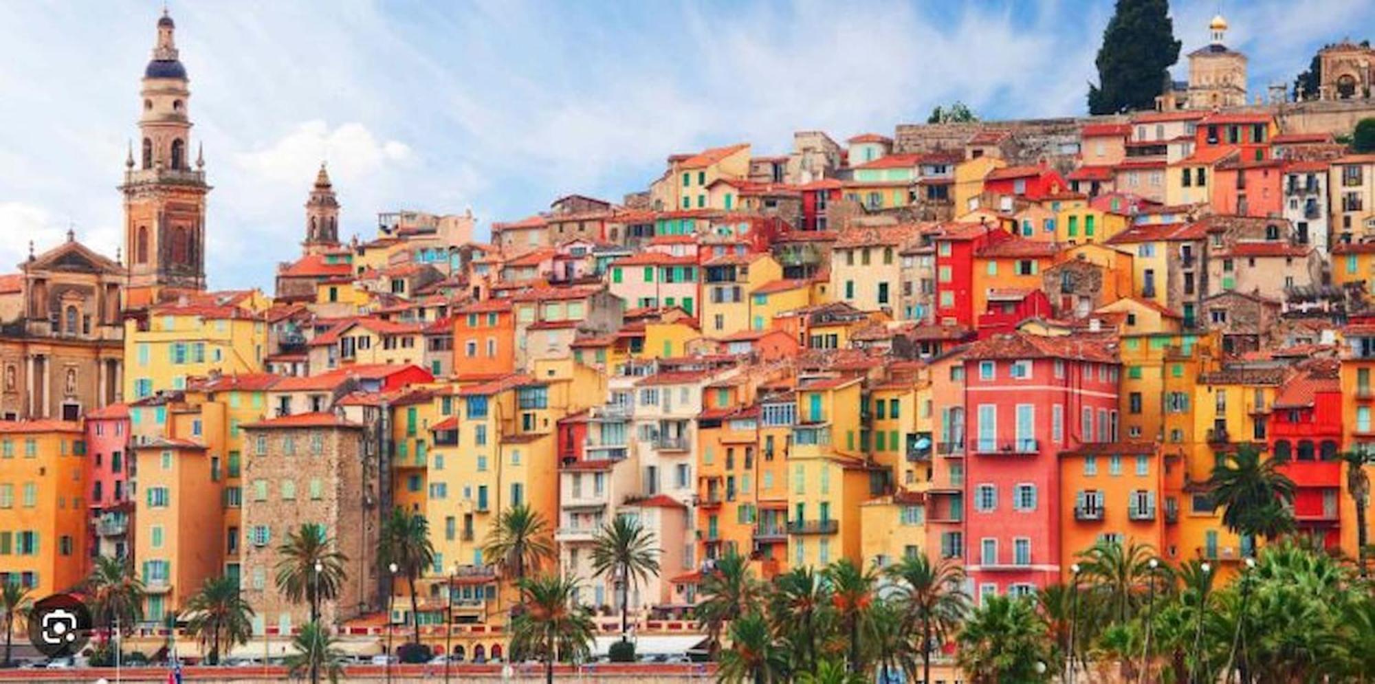 Le Mona Lisa, Vue Mer, Balcon Menton Eksteriør billede