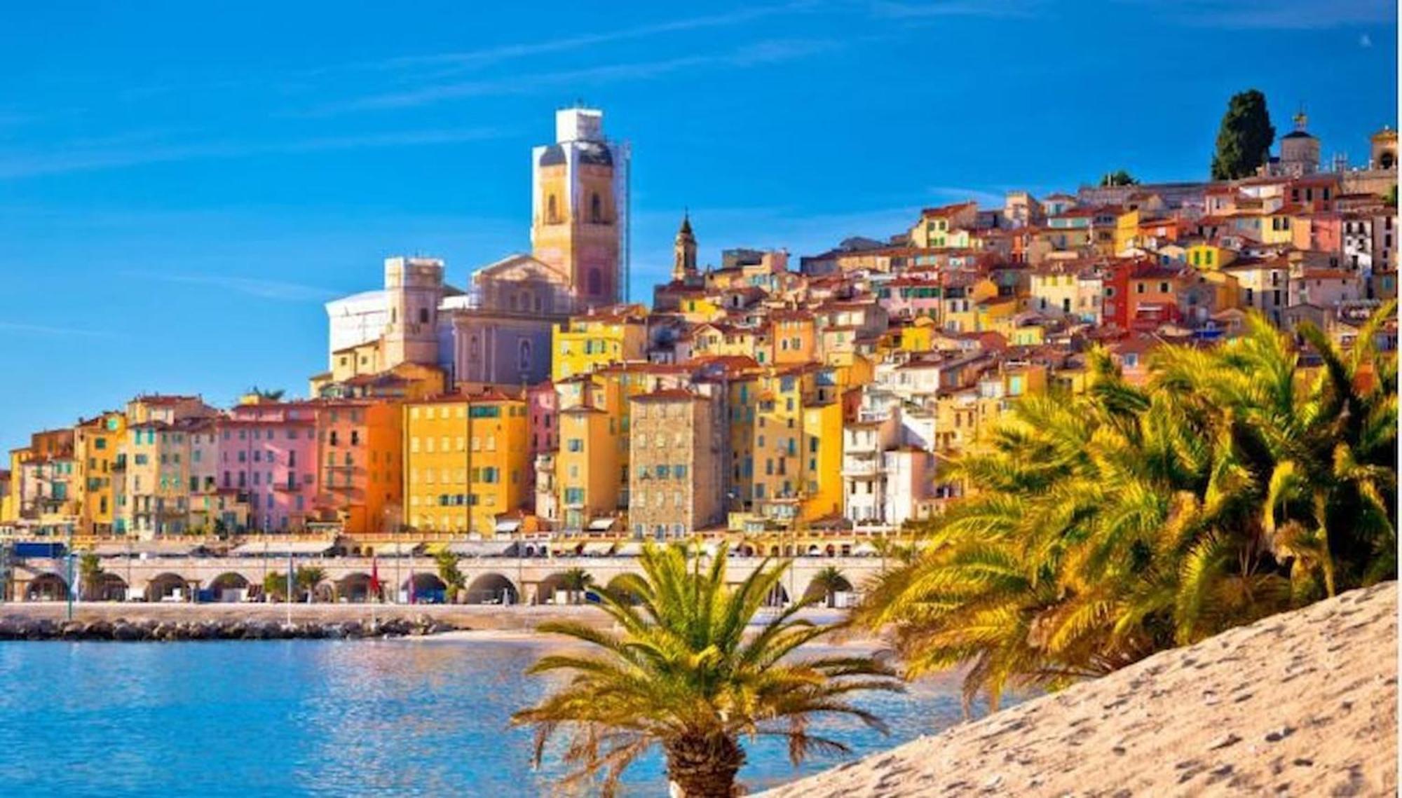 Le Mona Lisa, Vue Mer, Balcon Menton Eksteriør billede